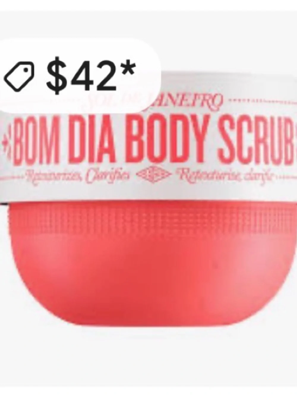 Sol de Janeiro Bom Dia Body Scrub —Cherish 40 Fragrance 7.8 oz